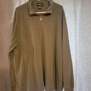 Eddie Bauer quarter zip pull over